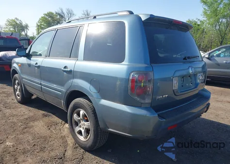 2007 Honda Pilot Ex z USA, uszkodzony, nr VIN 2HKYF18427H503847
